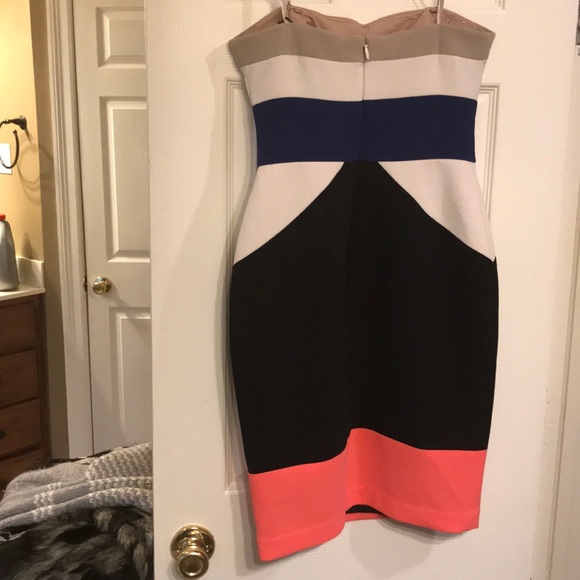 Strapless multicolor BCBG “Reece” dress - Picture 2 of 4